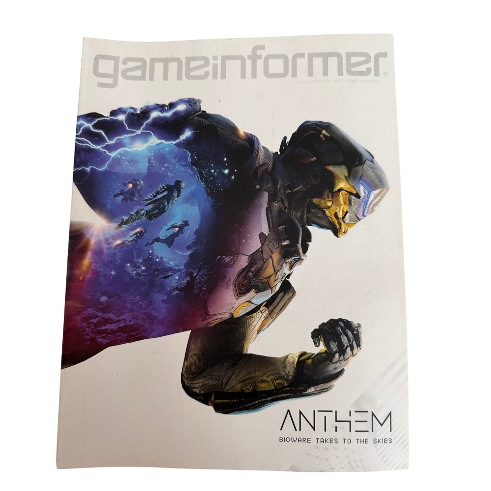 Game Informer Magazine Issue #303 July 2018 Anthem BioWare Cover Collectible